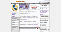 Desktop Screenshot of nocoug.org